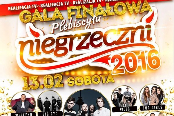 Finałowa Gala „Niegrzeczni 2016” z wykonawcami disco polo