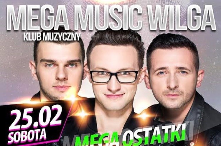 Koncert: Mega Music Wilga – 25 luty 2017 – Playboys