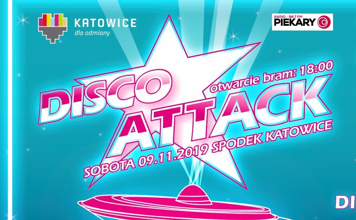 Cała śmietanka gwiazda disco polo pojawi się w Katowicach na piątej edycji Disco Attack 2019!