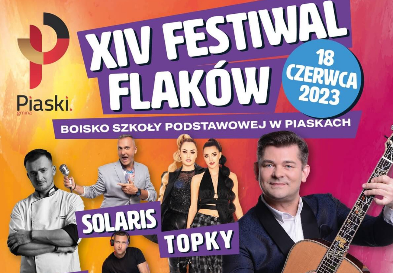 Festiwal Flaków 2023: Muzyczne wydarzenie roku w Piaskach! Zagrają gwiazdy disco polo!