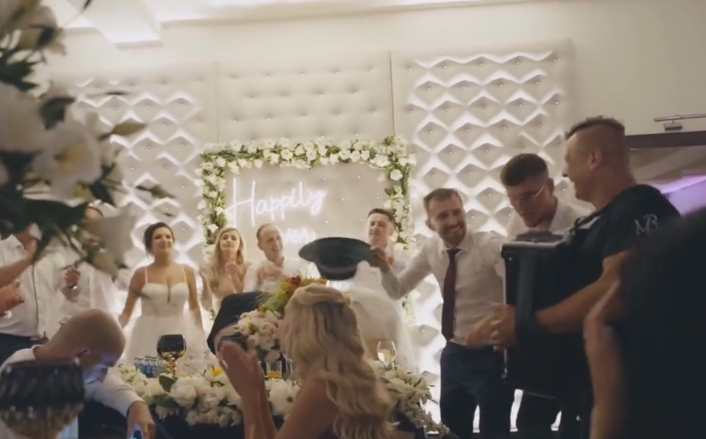 To prawdziwi mistrzowie wesel! Zobacz, jak Magik Band przekształcił zwykłe wesele w niezapomniane SHOW | VIDEO